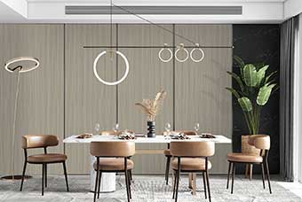 兰州轻奢风格-餐厅