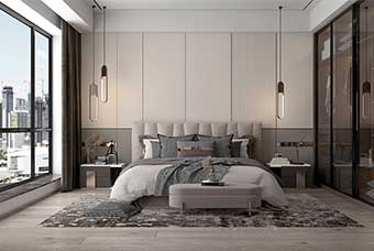 兰州现代风格-卧室