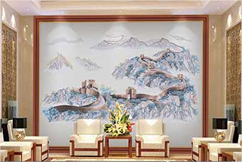 兰州森佰汇航空纤维墙咔（唯我中华）