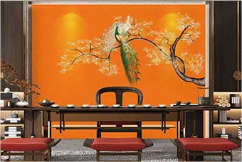 兰州森佰汇航空纤维墙咔（春花秋月）